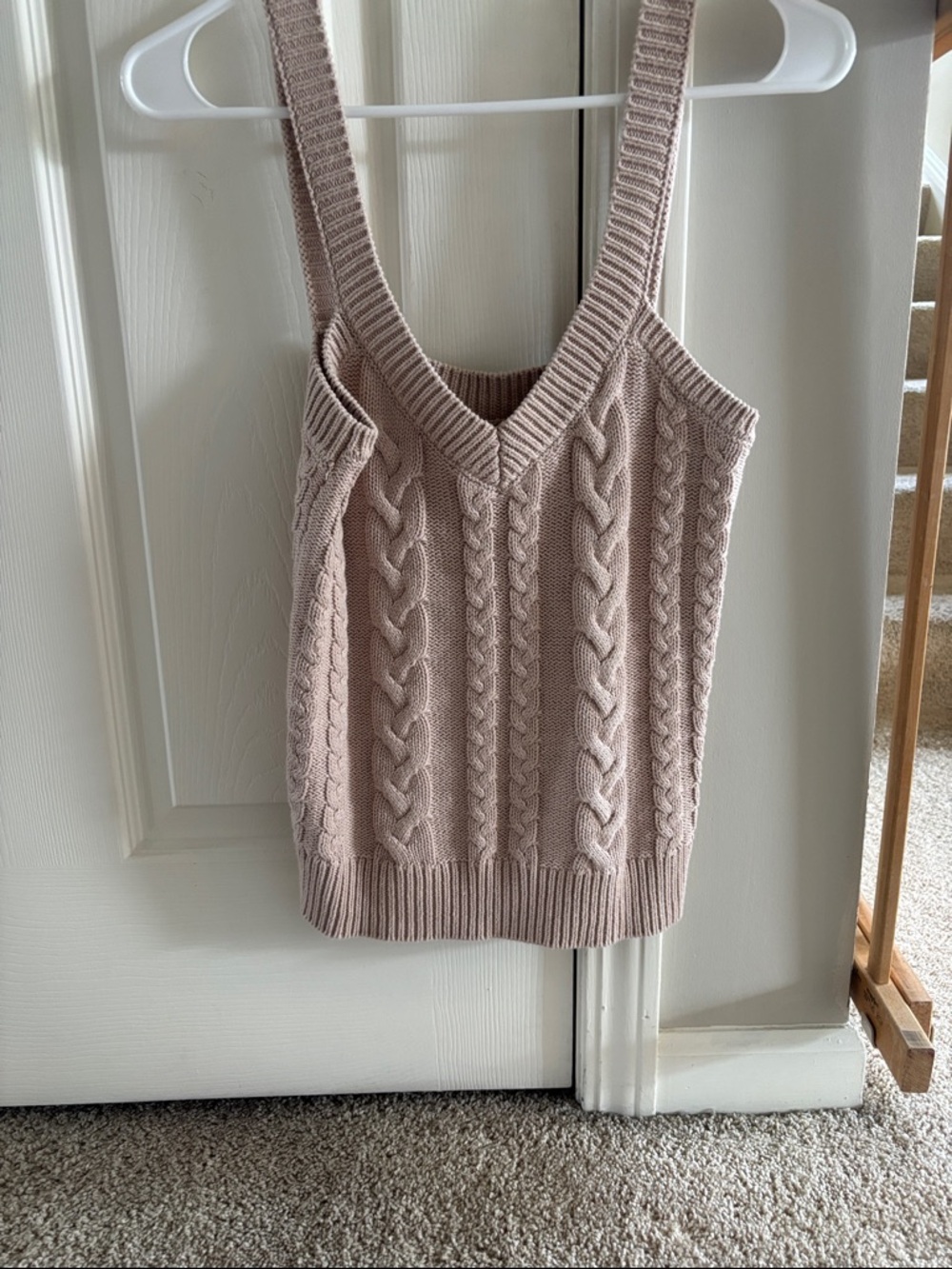 Evereve Cotton Knit tank sweater